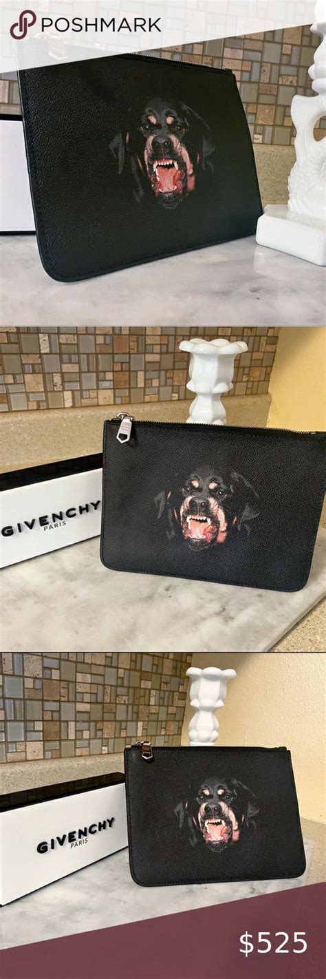 fake givenchy rottweiler clutch|are Givenchy clothes real.